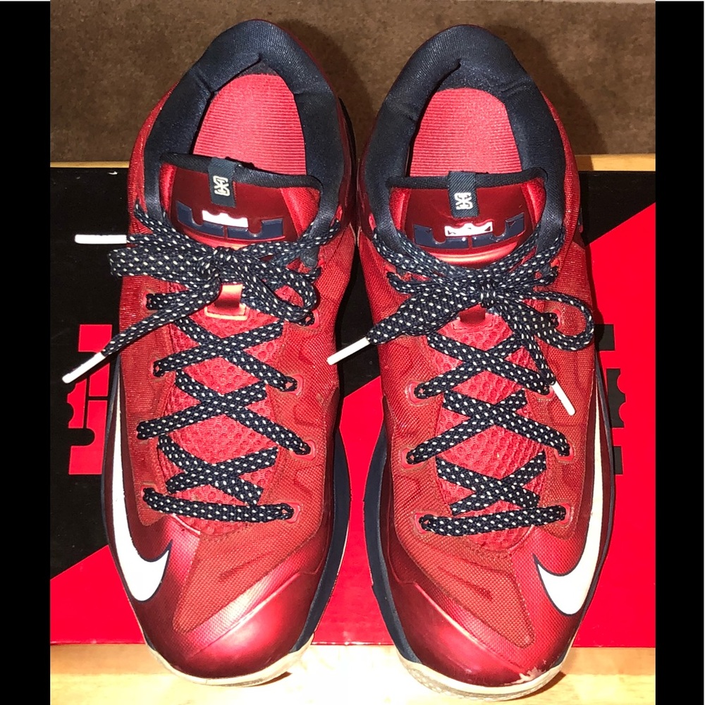 SOLD Nike LeBron Xl Independence Day 9.5 - Picture 3 of 8